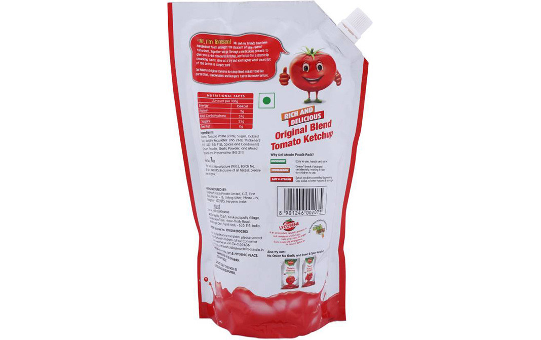 Del Monte Tomato Ketchup Original Blend Pouch 1 kilogram Reviews